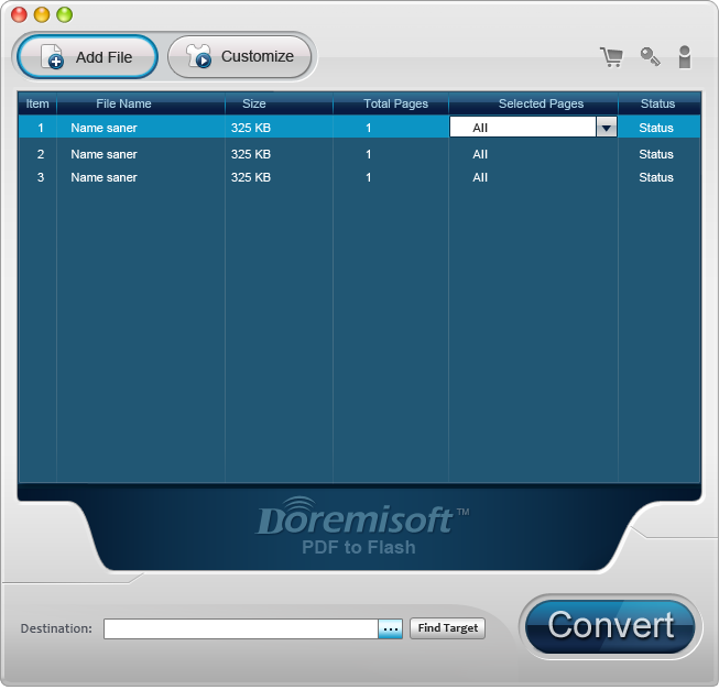 Doremisoft Mac PDF to Flash Converter 3.0.1 full